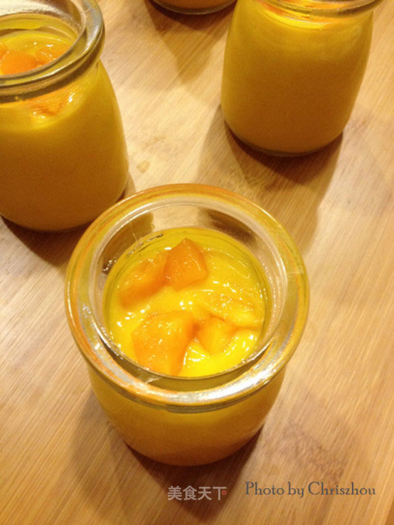 [mango Pudding] No Oven Required, Easy to Make recipe