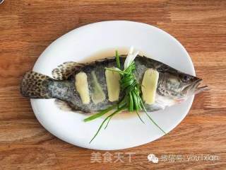 Steamed Mandarin Fish recipe