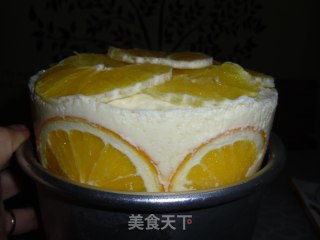 Orange Mousse Cake recipe