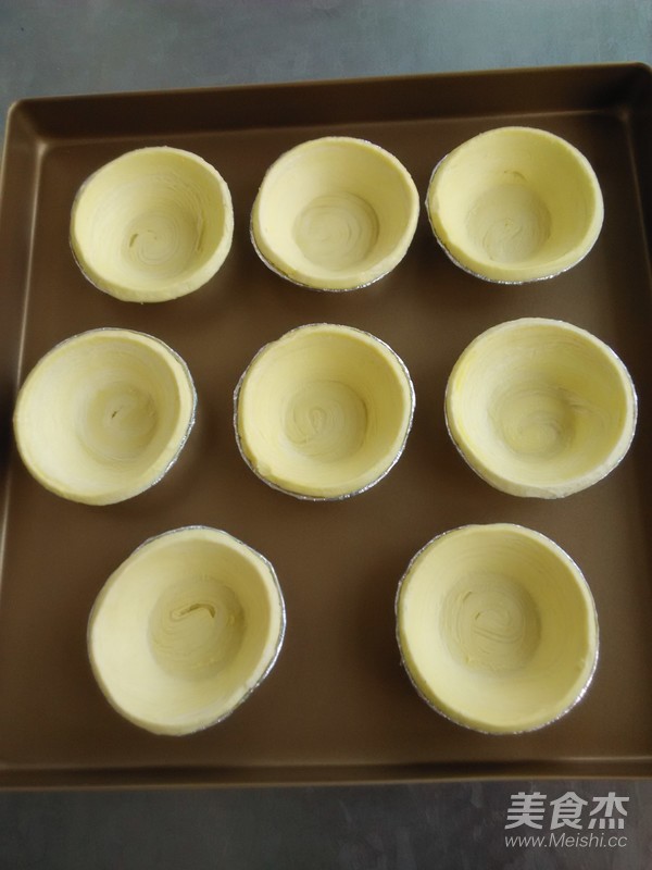 Mango Flavored Egg Tart recipe