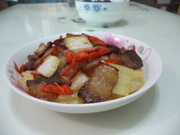 Chinese Cabbage Roasted Pork recipe