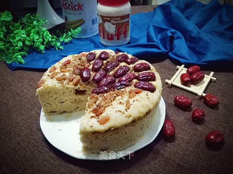 Fluff Caramel Marshmallow-brown Sugar Hair Cake recipe