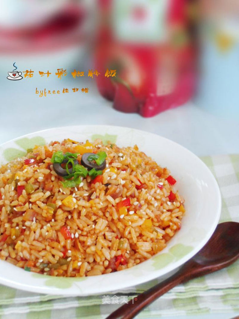 【heinz Tomato Sauce】--fried Rice with Tomato Sauce and Pepper recipe