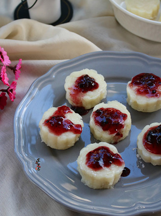 Blueberry Yam Cake recipe