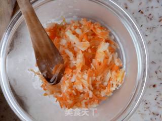 Baby Food Supplement Colorful Carrot Cake recipe