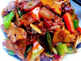 Pickled Pepper and Dried Bamboo Shoots Twice Cooked Pork recipe