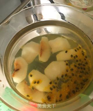 Passion Fruit Honey Pear Water recipe