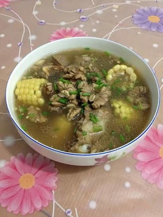 Walnut Pork Ribs Soup recipe