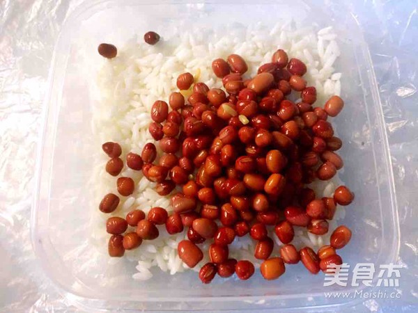 Red Bean Rice Bento recipe