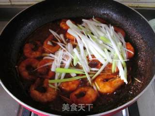 Scallion Fried Prawns recipe