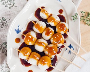 Q Bombs are Smooth, You Can Eat Authentic Japanese Soy Sauce Balls in 10 Minutes🍡 recipe