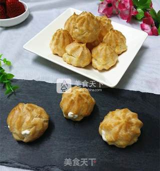 #aca烤明星大赛# Cream Puffs (vegetarian Version) recipe
