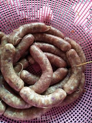 Purple Sweet Potato Crispy Sausage recipe