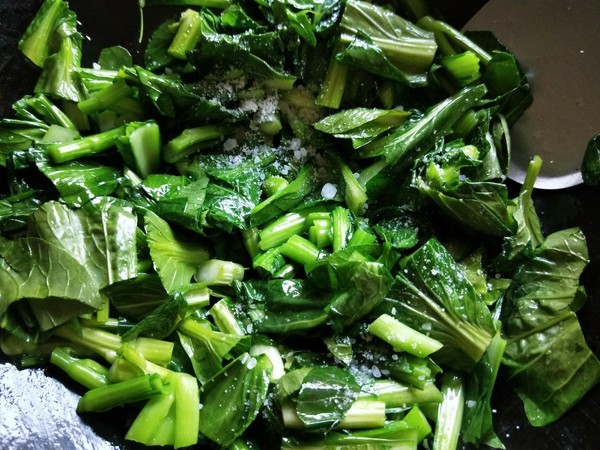 Green Vegetable Soup Rice Cake recipe