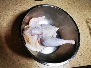 Delicious and Fishy Belly-wrapped Chicken recipe