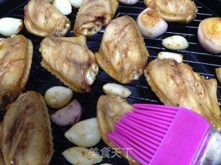 #the 4th Baking Contest Cum is Love Eat Festival #garlic Roasted Wings recipe