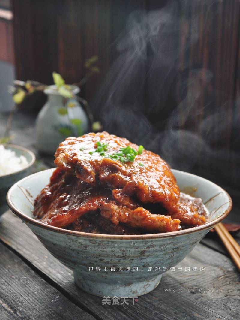 #trust之美# Braised Big Row recipe