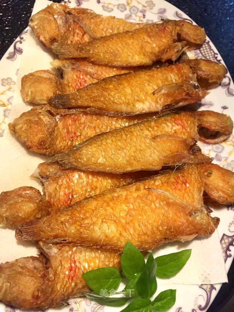 Pan-fried Parrot Fish