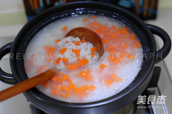 Chicken Bacon Vegetable Porridge recipe