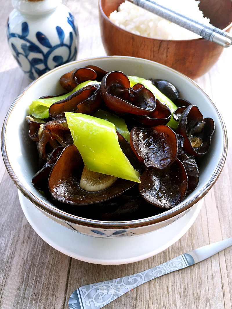 Stir Fried Fungus recipe