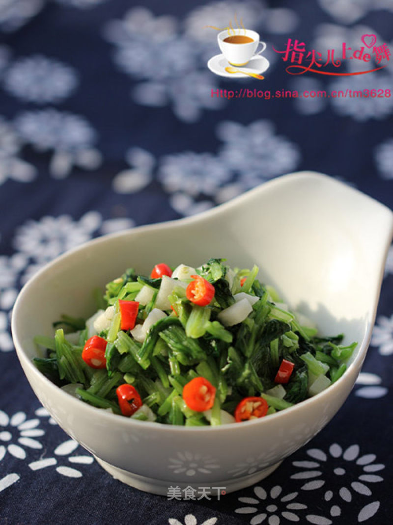 Garlic Radish Seedlings recipe