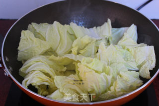 Stir-fried Chinese Cabbage with Kimchi Sauce recipe