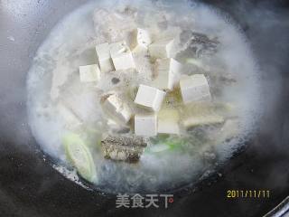 Stewed Spanish Mackerel with Tofu recipe
