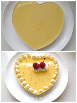 #trust之美#wine Flavored Sea Buckthorn Sauce Mousse Cake recipe