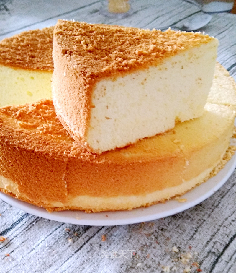 #the 4th Baking Contest and is Love to Eat Festival# Plain Flour Version of Chiffon Cake recipe