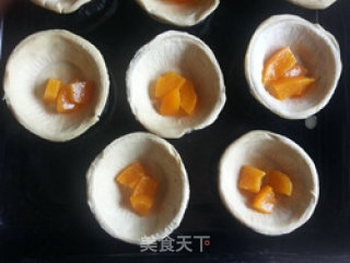 Yellow Peach Egg Tart recipe