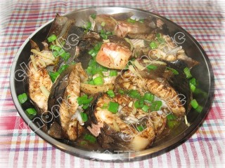 Steamed Sturgeon with Black Bean Sauce recipe