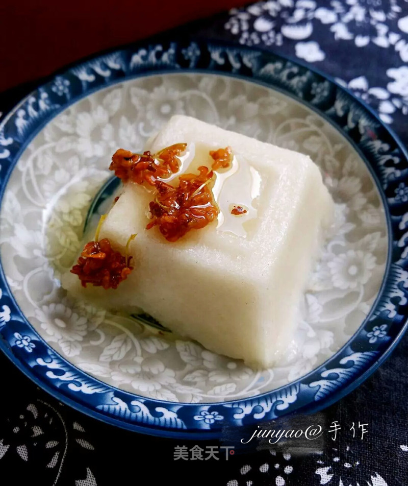 【jiangsu】osmanthus Fragrans Cake (high) recipe