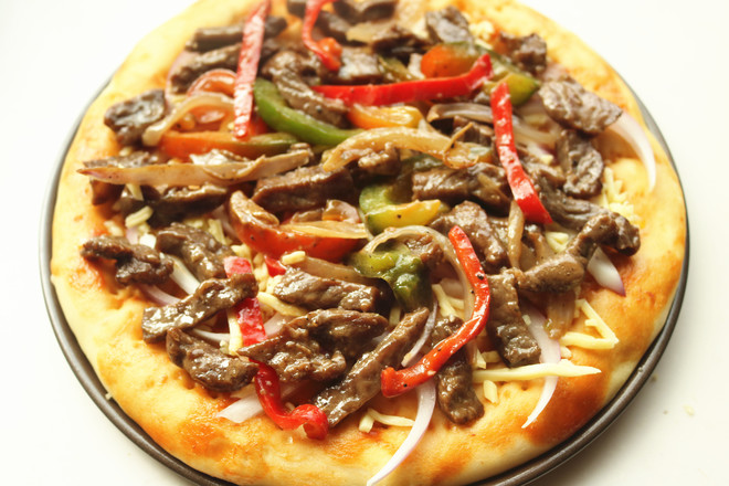 Black Pepper Beef Tenderloin Pizza recipe