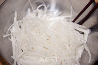 Refreshing Shredded Radish recipe