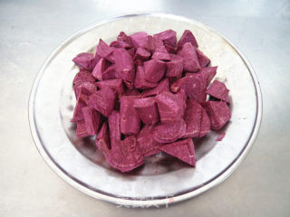 Purple Potato Barley Porridge recipe