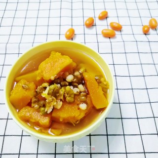 Pumpkin Mung Bean Soup recipe