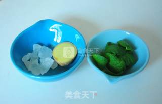 Ginger Mint Rock Sugar Drink recipe