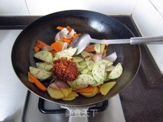 Stir-fried Mixed Vegetables with Korean Miso recipe