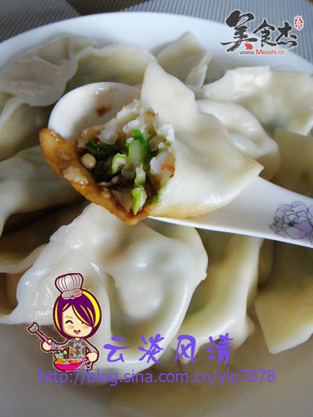 Shrimp and Vegetable Dumplings recipe