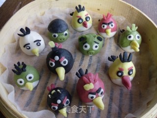 Angry Birds Sticky Rice Pills recipe