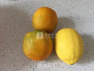 Orange Juice Lemon Winter Melon Strips recipe