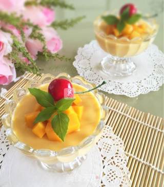 Mango Pudding (no Baking) recipe