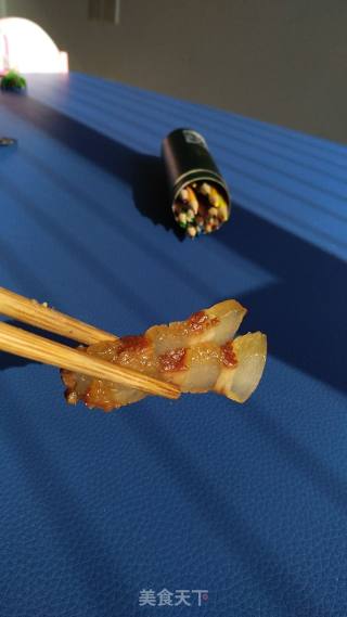 Fried Bacon with Snow Peas recipe