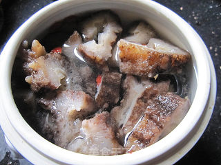 Nutritional Tonic ~~ Stewed Sea Cucumber and Bamboo Silk Chicken recipe