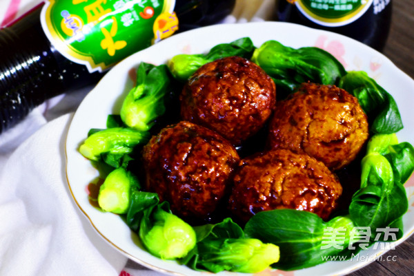 Meat Ball with Soy Sauce recipe