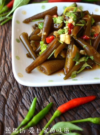 Nutritional Hot and Sour Seaweed Bamboo Shoots recipe