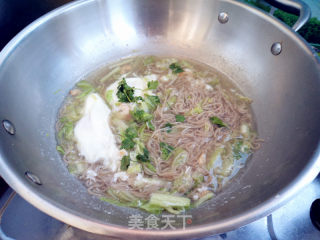 Egg Soba Soup recipe