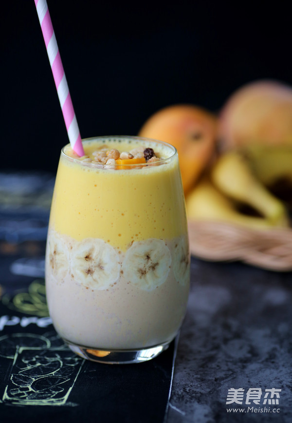 Banana Mango Smoothie with Summer Ice recipe