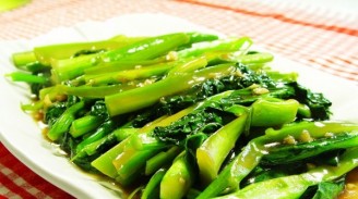 Oyster Sauce Kale recipe