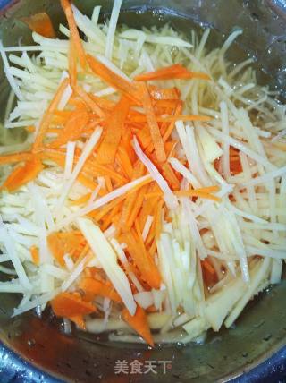 Vegetarian Fried Potato Shreds recipe